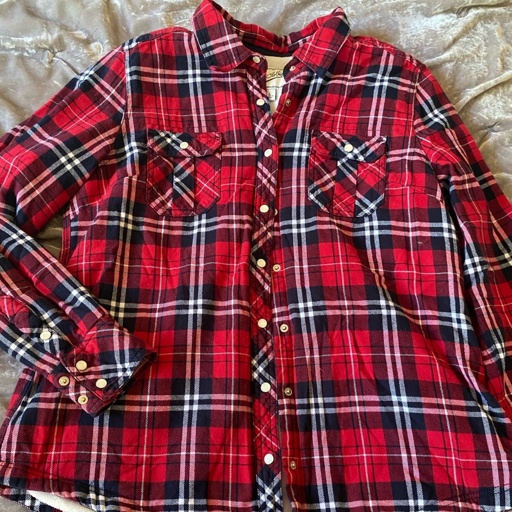 Flannel Sweater